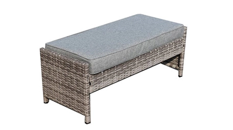 comfortable patio chair with ottoman